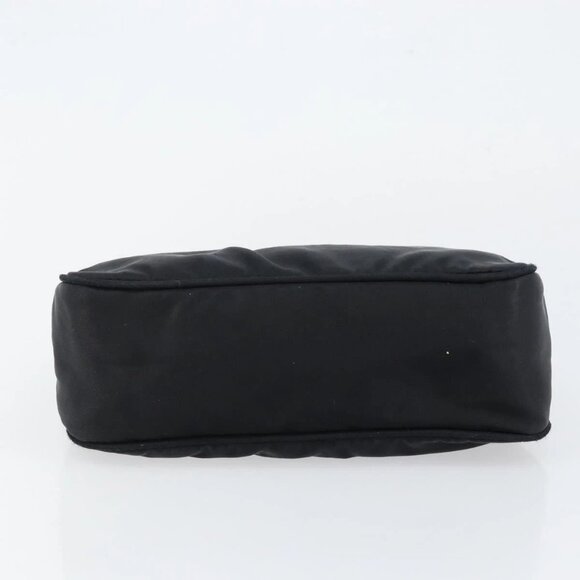 PRADA Hand Bag Nylon Black Silver Auth 146276 - Picture 7 of 16